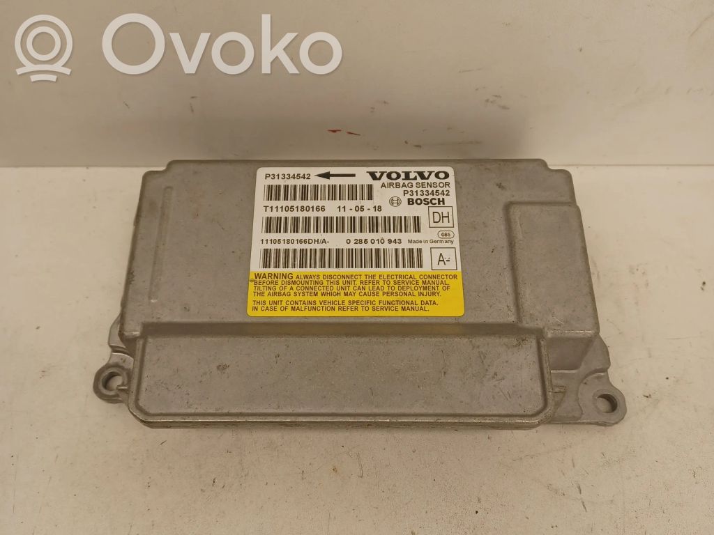 Volvo V60 Airbag control unit/module 