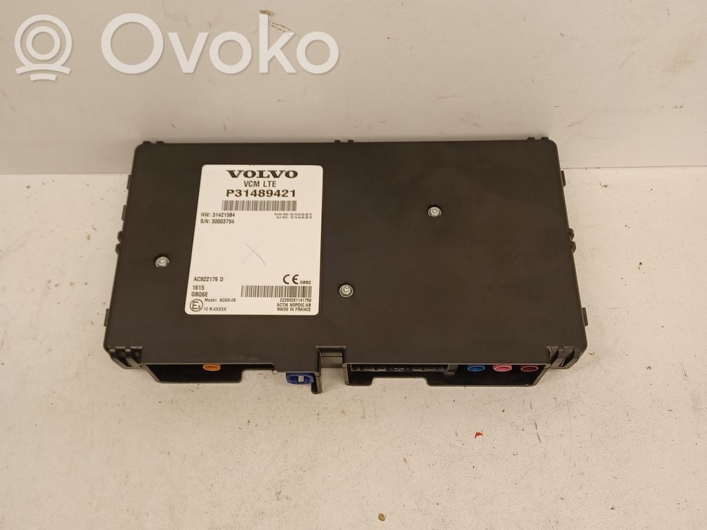 Bluetooth control unit module   31489421,P31489421,31421584