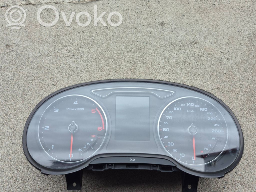 Speedometer (instrument cluster)   8V0920871A,1461210014