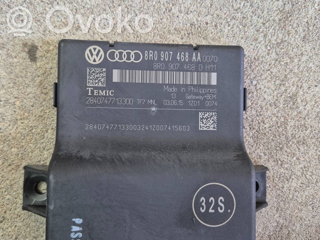 Audi Q5 SQ5 8R Gateway-Steuermodul 