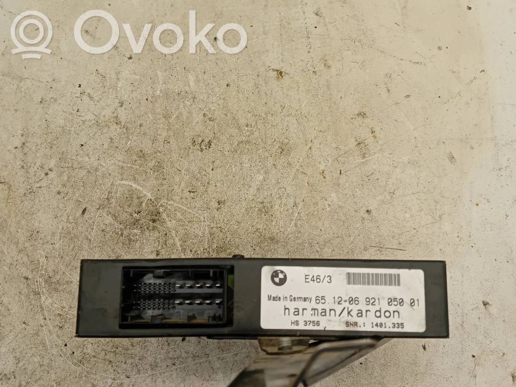 BMW 3 E46 Sound amplifier 