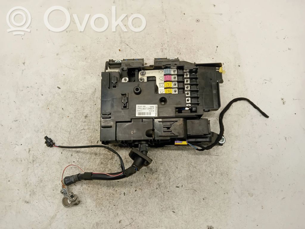 Volkswagen Touareg II Fuse module 