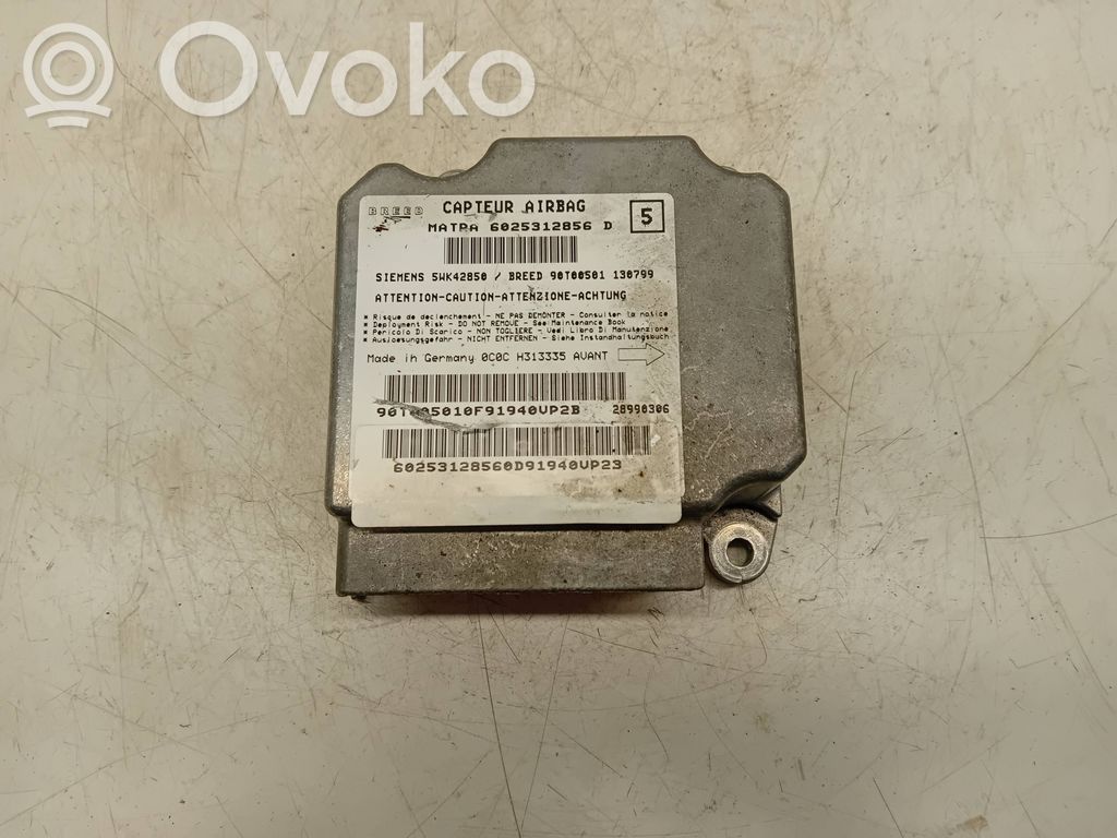 Renault Espace III Airbag control unit/module 
