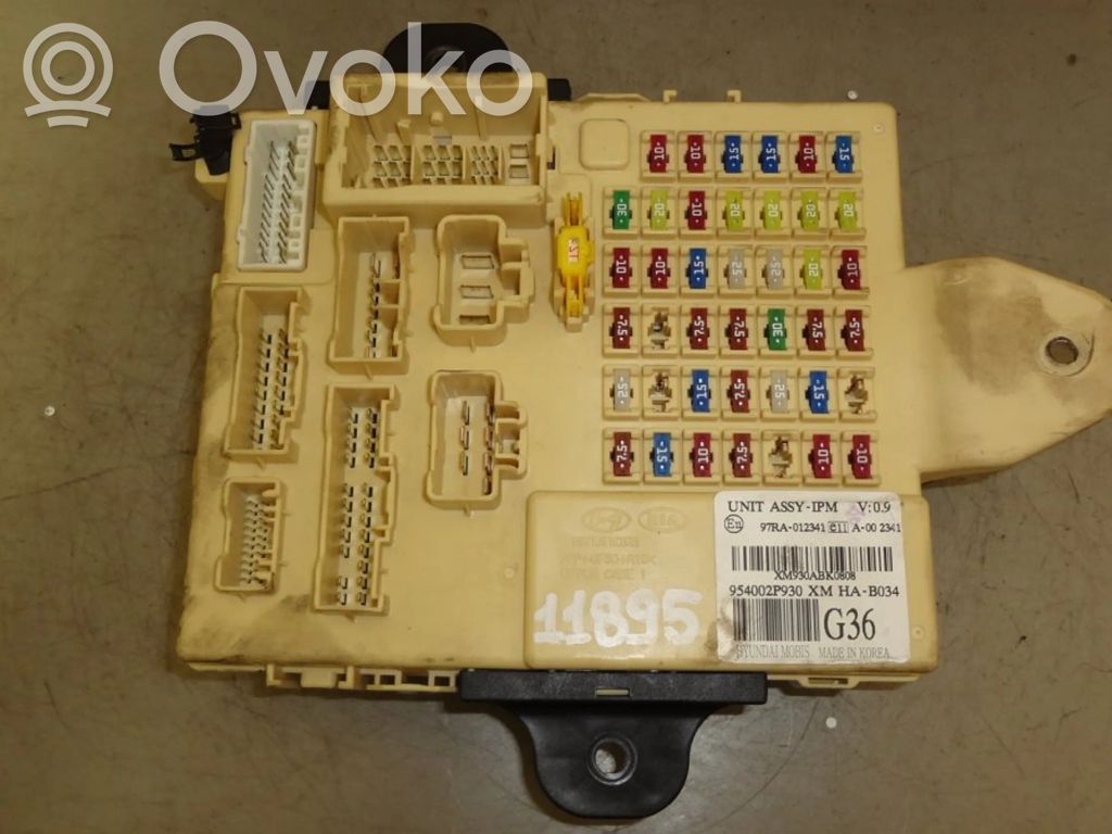 KIA Sorento Boîte à fusibles 