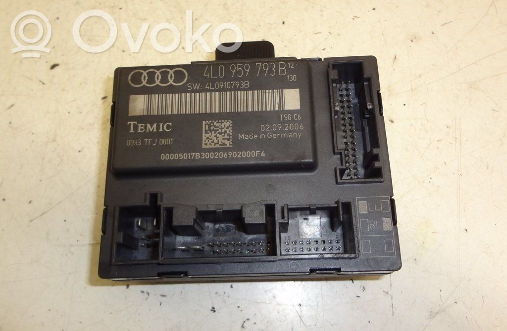 Unidad de control/módulo de la puerta   4L0959793B
