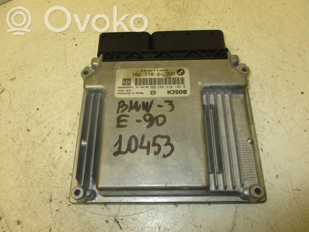 Engine control unit/module   0281015042,7811701