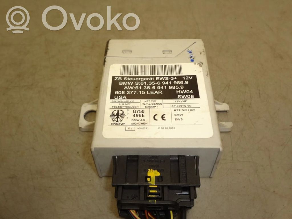 BMW X5 E53 Unitate/modul comandă imobilizator 