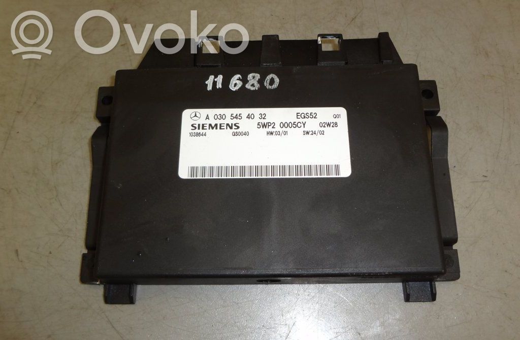 Mercedes-Benz E W211 Gearbox control unit/module 