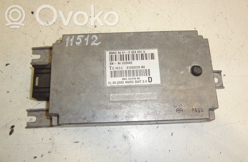 Other control units/modules   6924091,84416924091,69240919