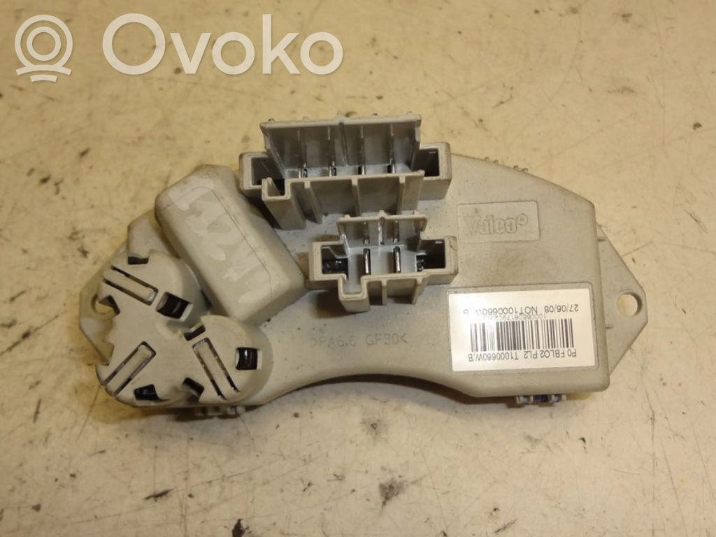 Rezystor / Opornik dmuchawy nawiewu   T1000664T,T1000660W,64119265892,9265892