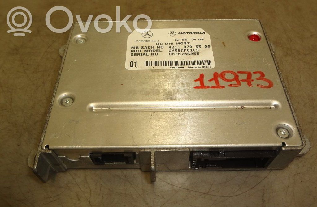 Mercedes-Benz ML W164 Phone control unit/module 