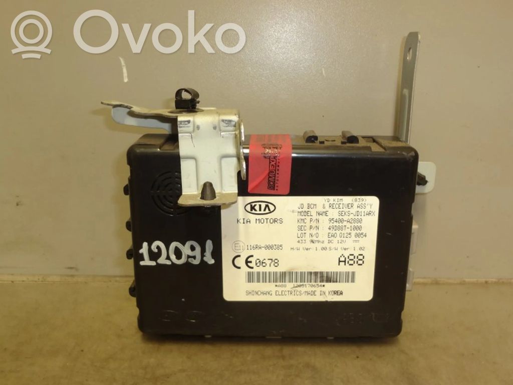 Unidad de control/módulo del bloqueo de puertas   95400A2880,95400A2880