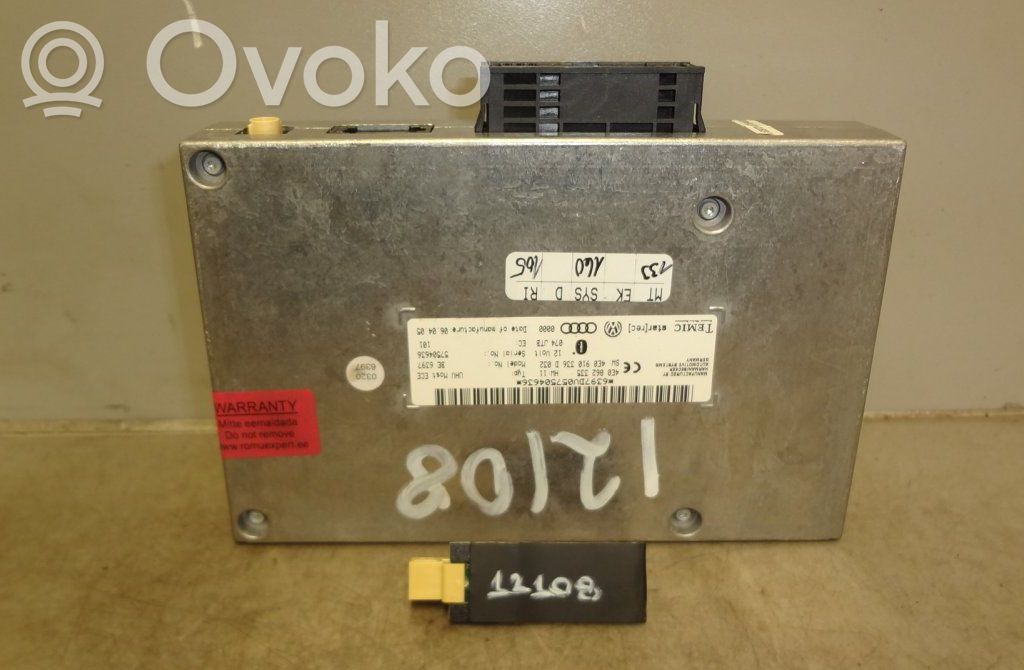 Audi A6 S6 C6 4F Sterownik / Moduł sterujący telefonem 