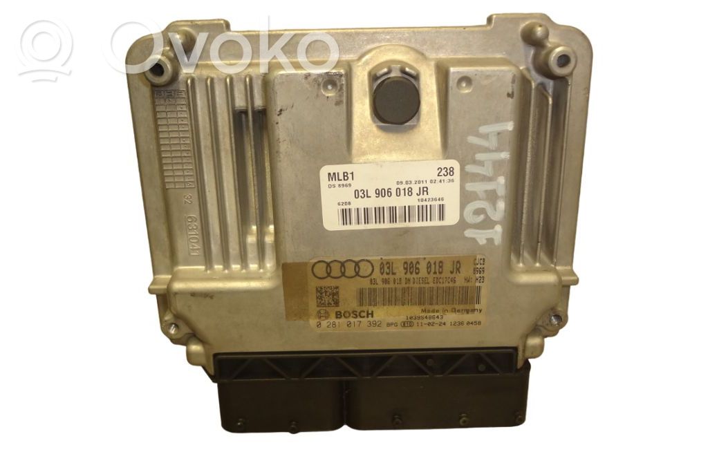 Audi A4 S4 B8 8K Engine control unit/module 