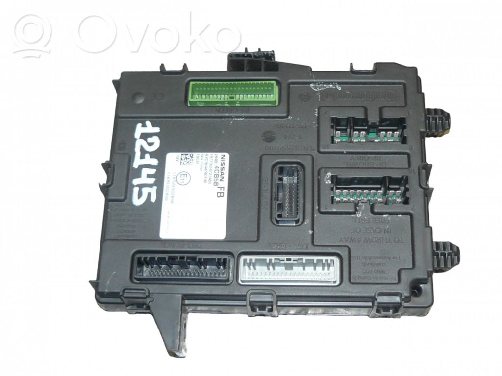 Nissan Qashqai Sterownik / Moduł centralnego zamka 