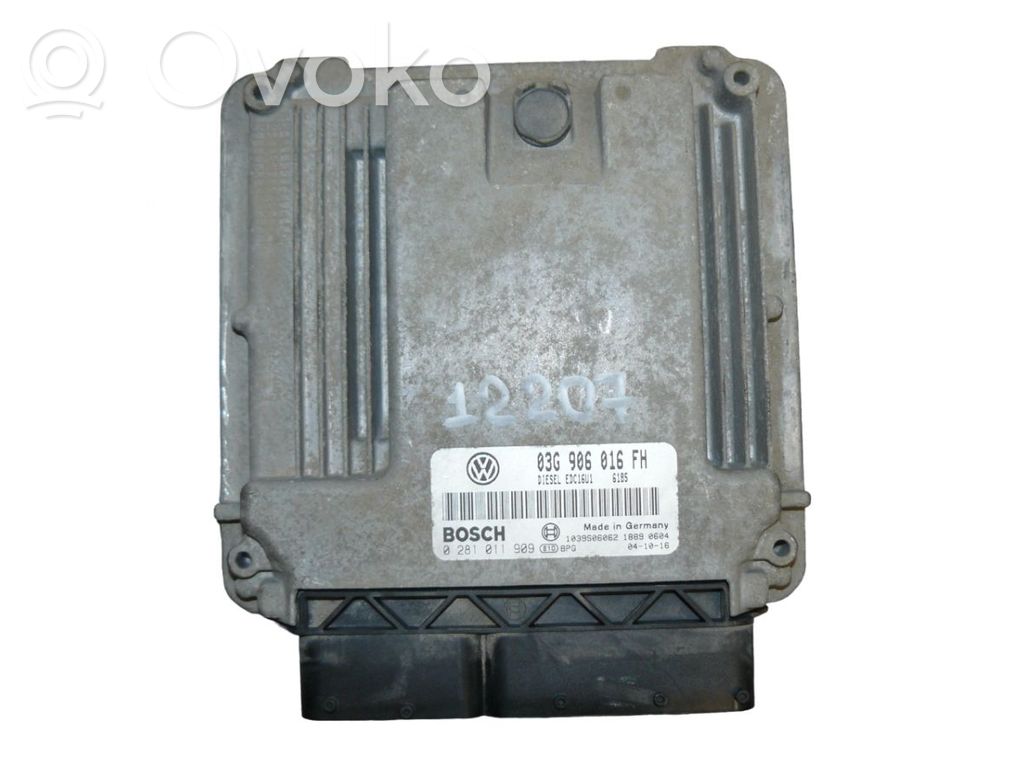 Seat Toledo III (5P) Engine control unit/module 