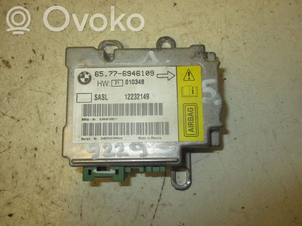 BMW 7 E65 E66 Airbag control unit/module 