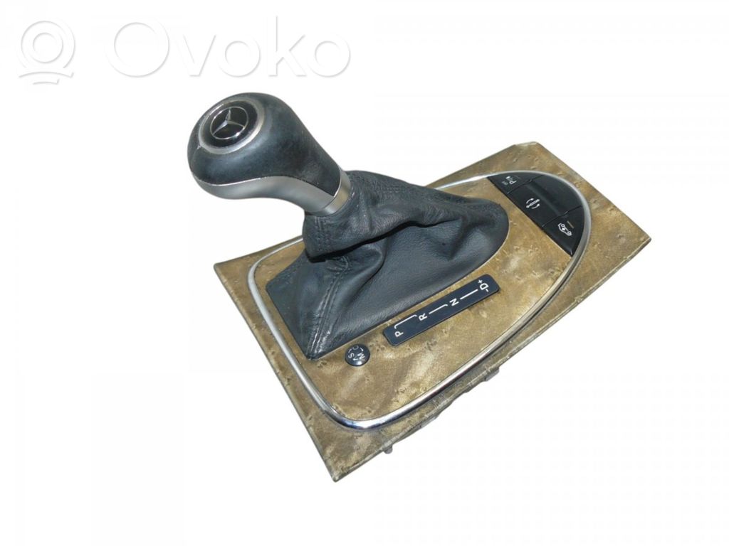 Mercedes-Benz E W211 Gear lever shifter trim leather/knob 