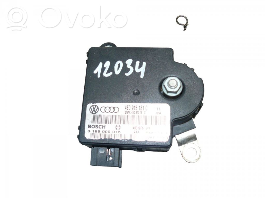 Battery control module   0199000015,4E0915181C