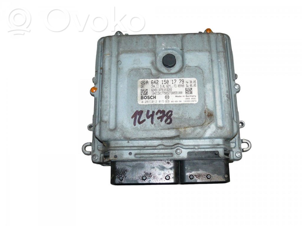 Mercedes-Benz ML W164 Engine control unit/module 