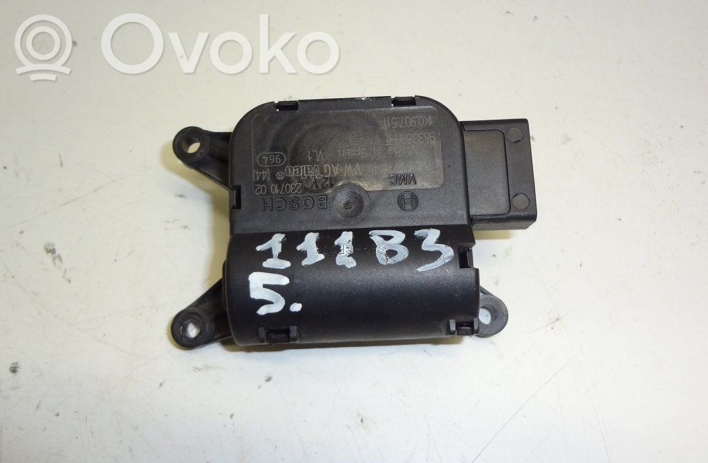 Volkswagen Sharan Silniczek nagrzewnicy 