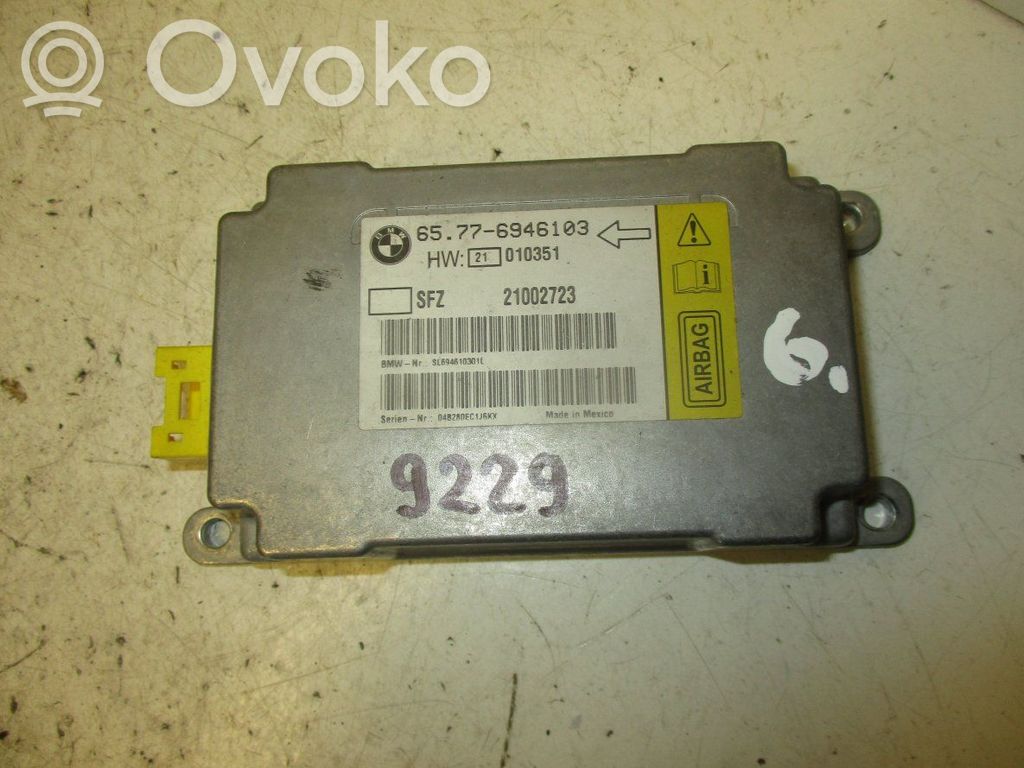 BMW 7 E65 E66 Airbag control unit/module 
