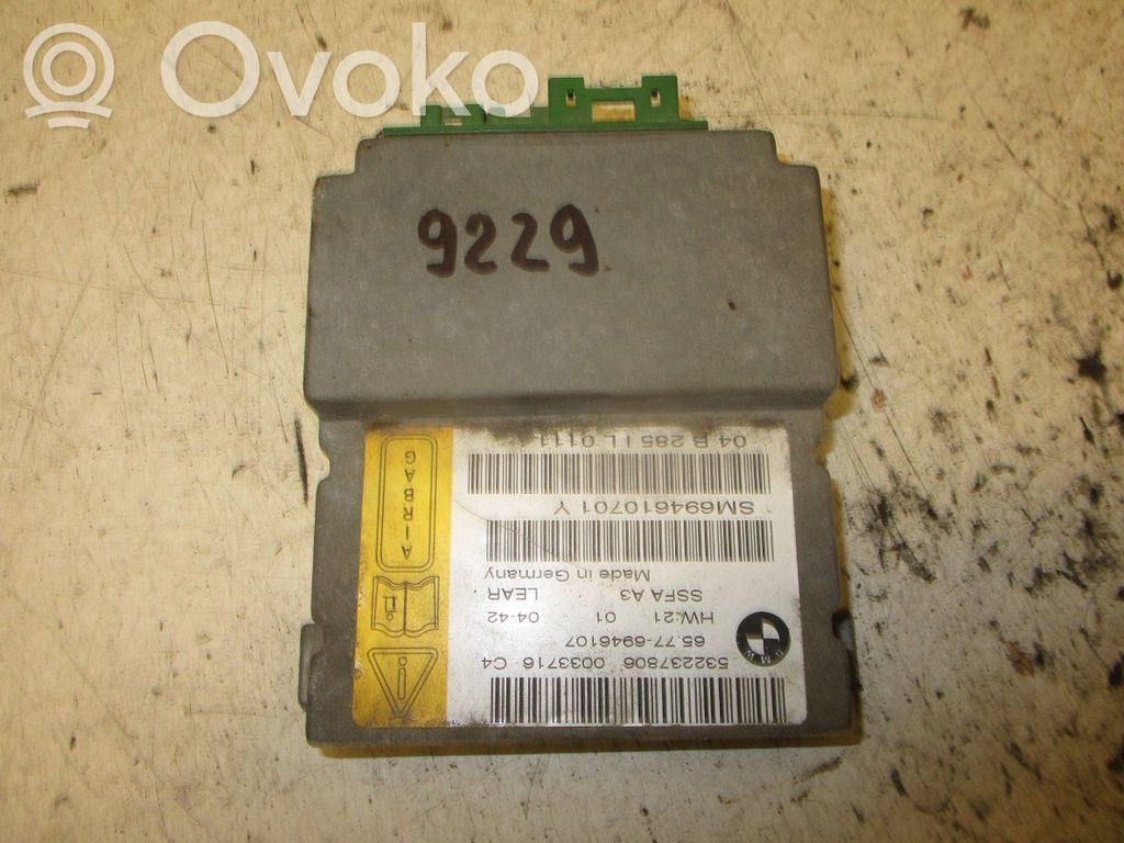 BMW 7 E65 E66 Airbag control unit/module 