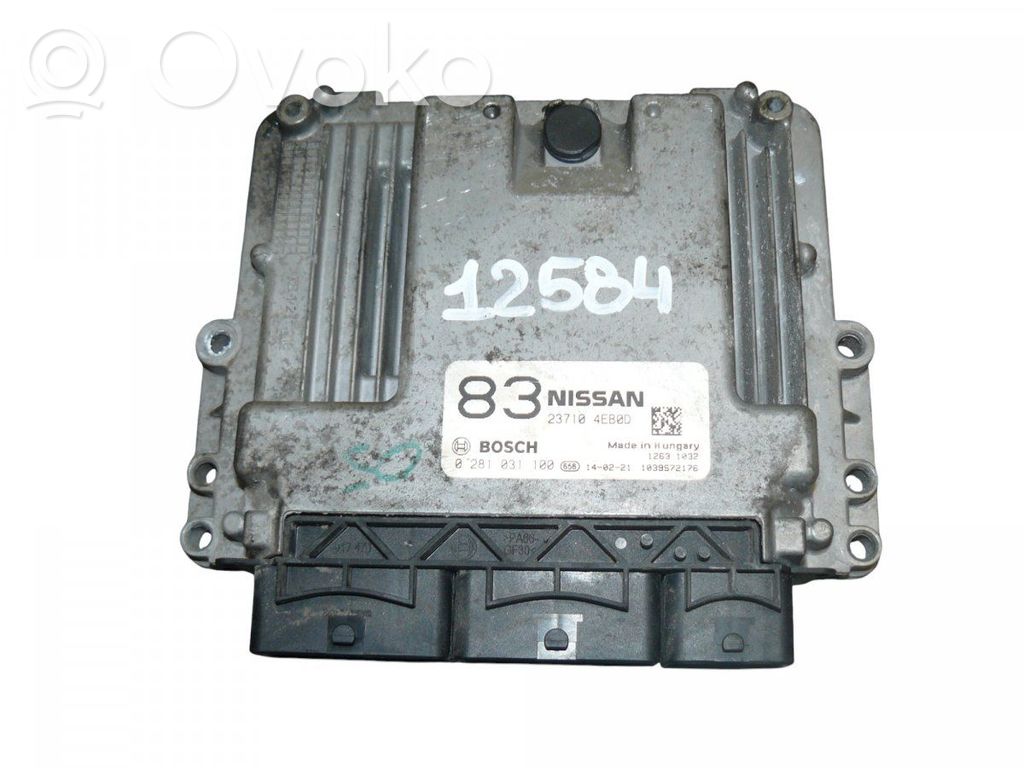 Nissan Qashqai Engine control unit/module 