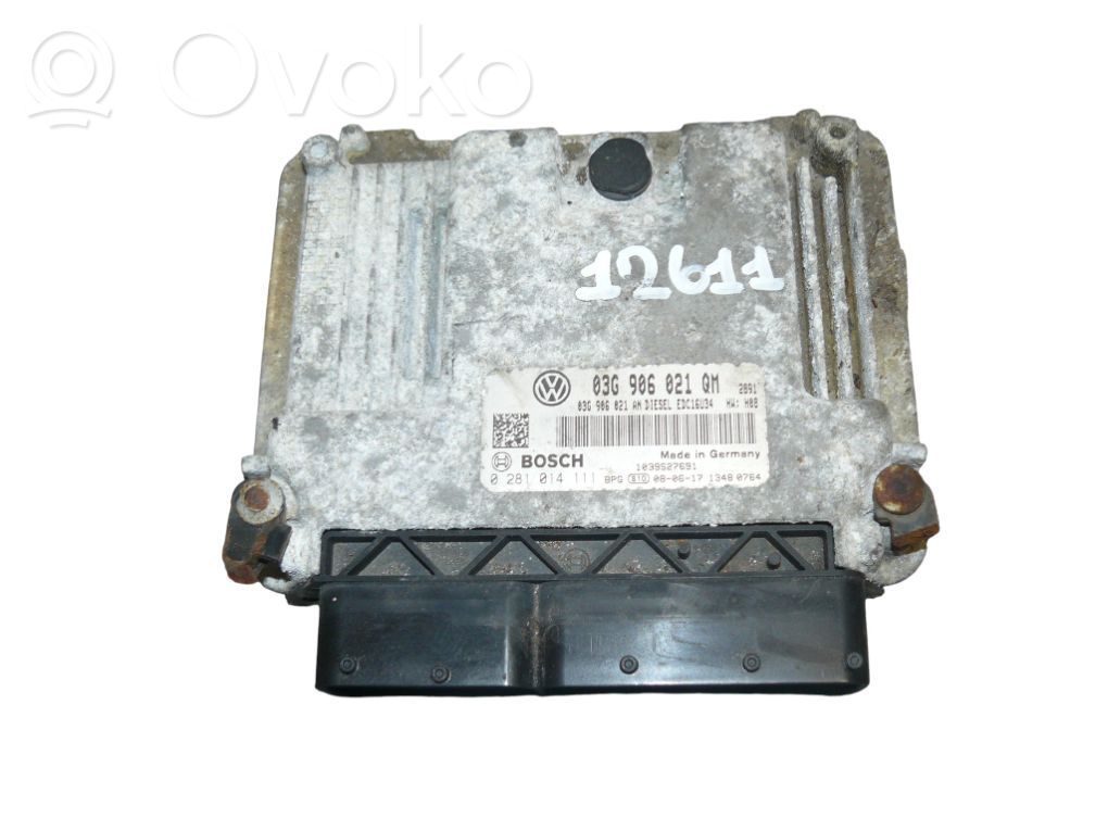 Skoda Superb B6 (3T) Engine control unit/module 