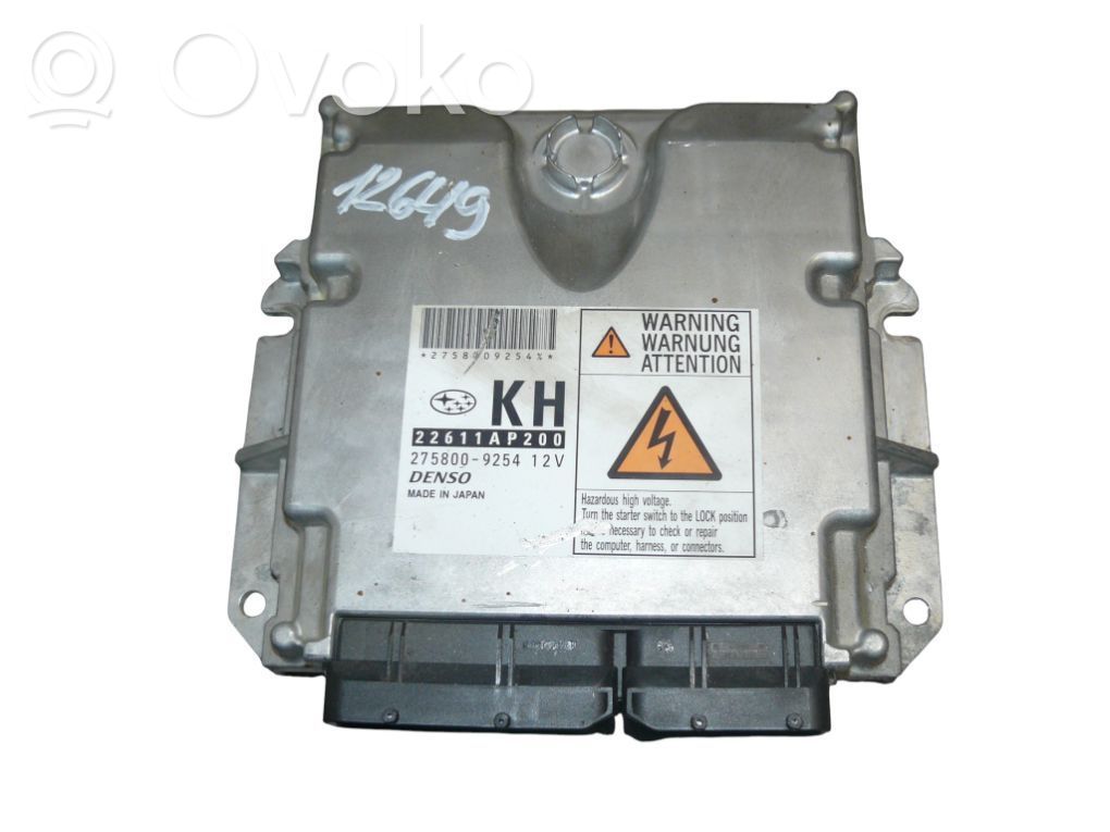 Subaru Forester SH Engine control unit/module 