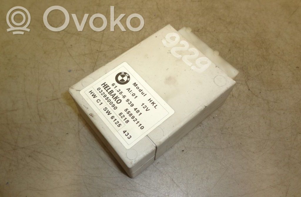 BMW 7 E65 E66 Tailgate/trunk control unit/module 