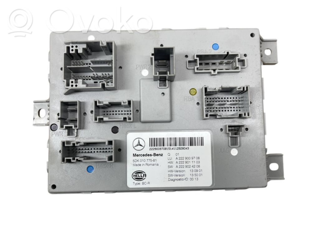 Mercedes-Benz C W205 Modul de control caroserie central 