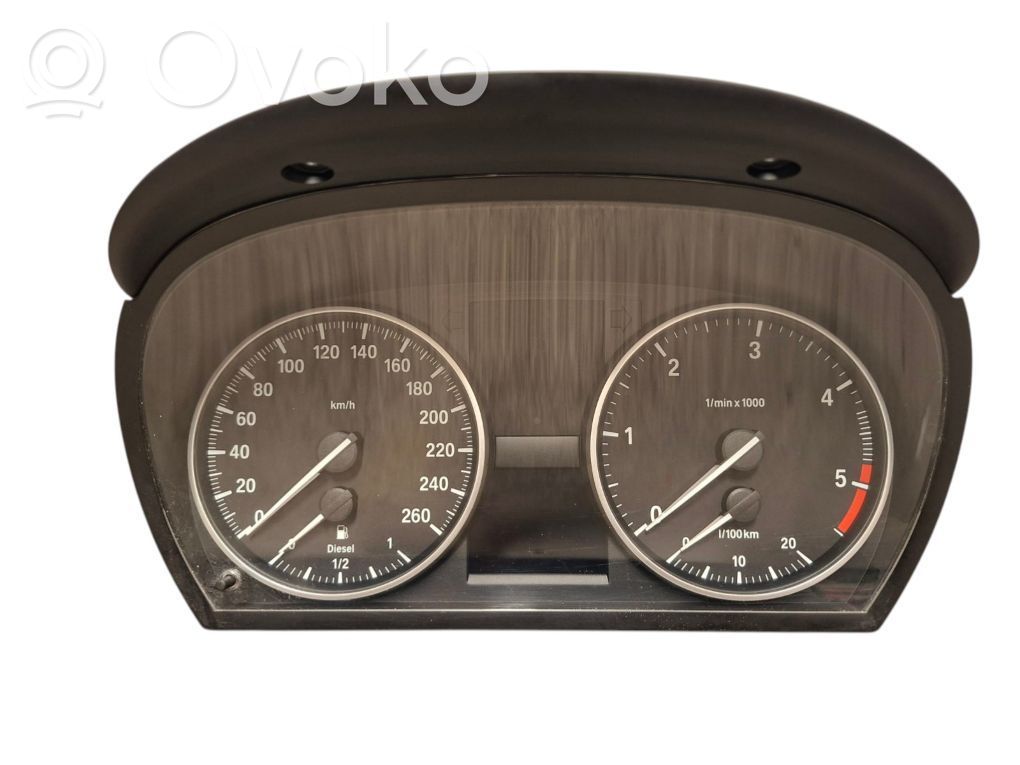 BMW 3 E90 E91 Speedometer (instrument cluster) 