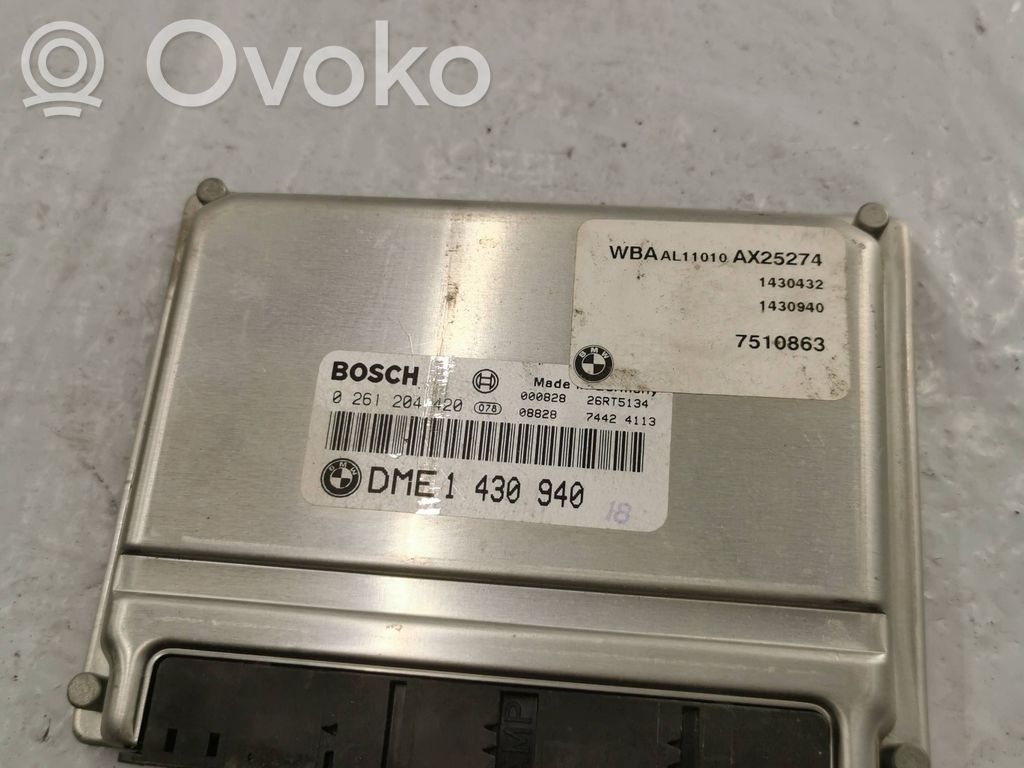 Motorsteuergerät/-modul   7510863,0261204420,1430940