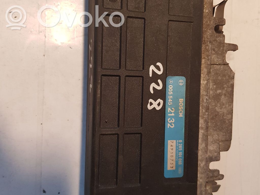 ABS control unit/module   0265101018,0055452132