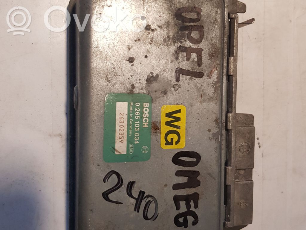 ABS control unit/module   0265103034,26302359