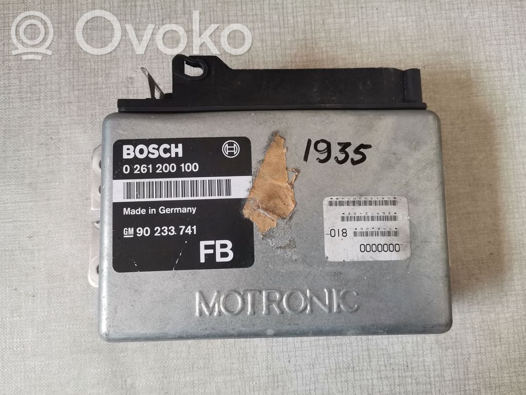 Opel Omega B1 Unitate/modul de control motor 
