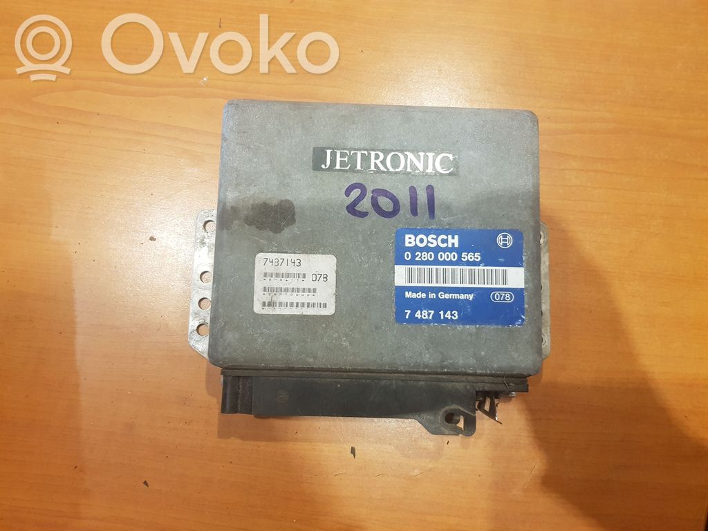 Engine control unit/module   0280000565,7487143078