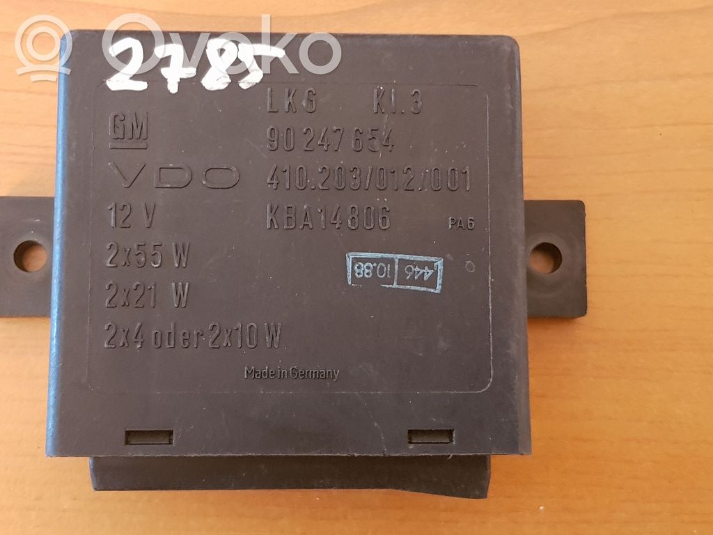 Opel Omega A Module d'éclairage LCM 