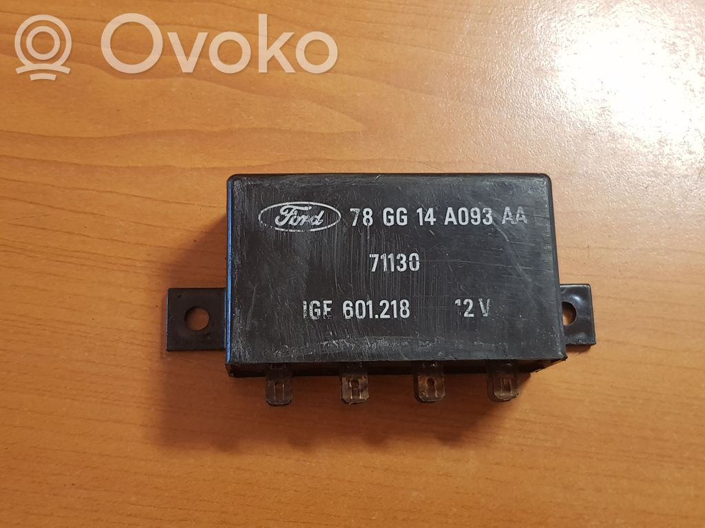 Ford Sierra Other control units/modules 