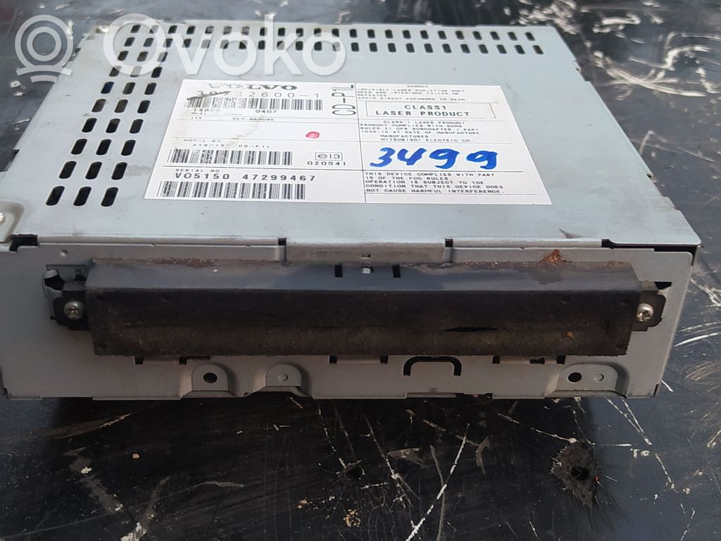 Volvo V50 Radio/CD/DVD/GPS head unit 