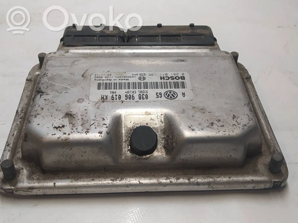 Engine control unit/module ECU   038906019KH,0281011195,1039S01971