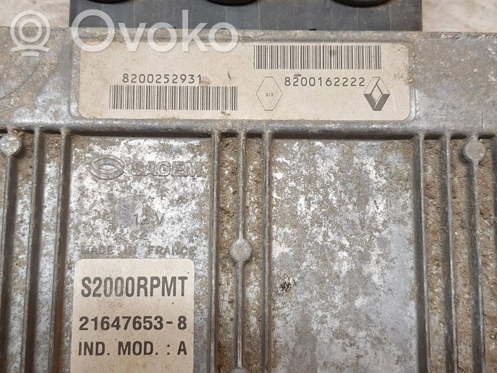 Renault Megane II Electric window control switch 