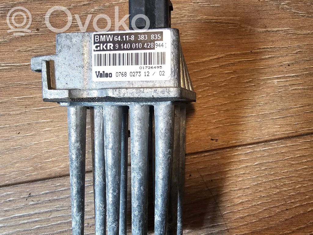 BMW 5 E39 Rezystor / Opornik dmuchawy nawiewu 
