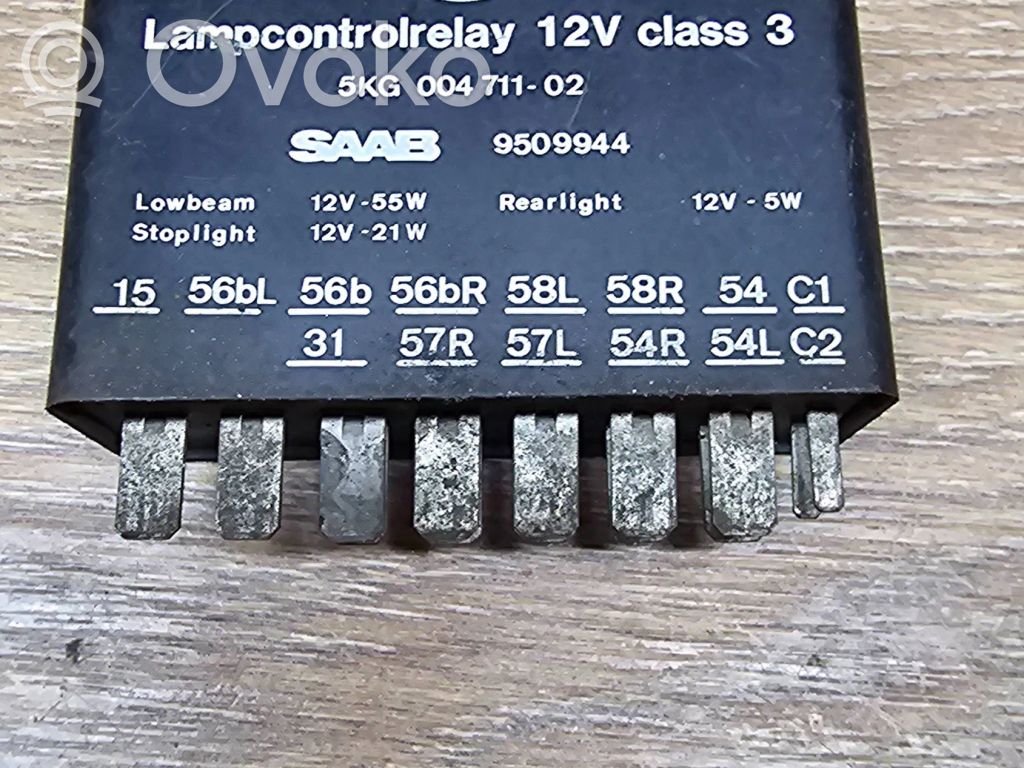 Saab 9000 CS Other relay 