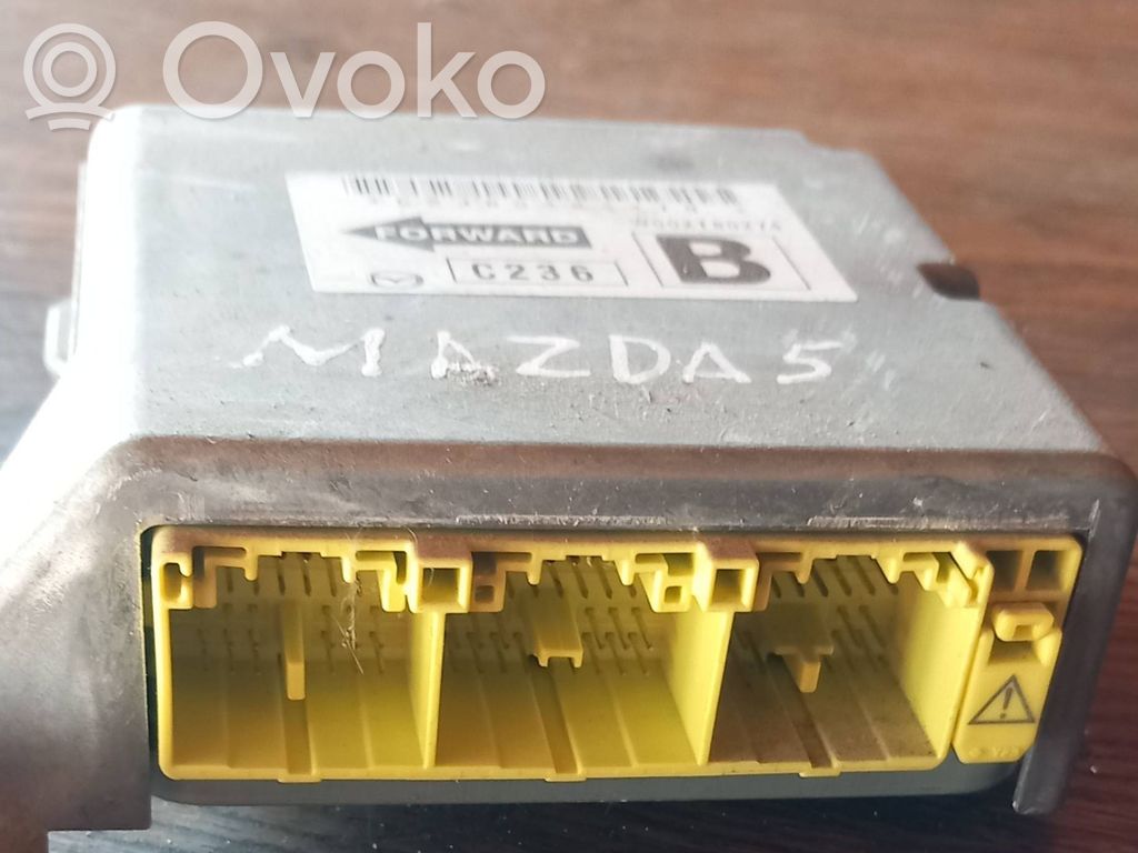 Mazda 5 Airbag control unit/module 