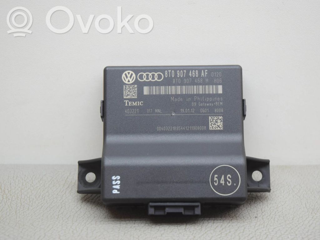 Audi A4 S4 B8 8K Módulo de control Gateway 
