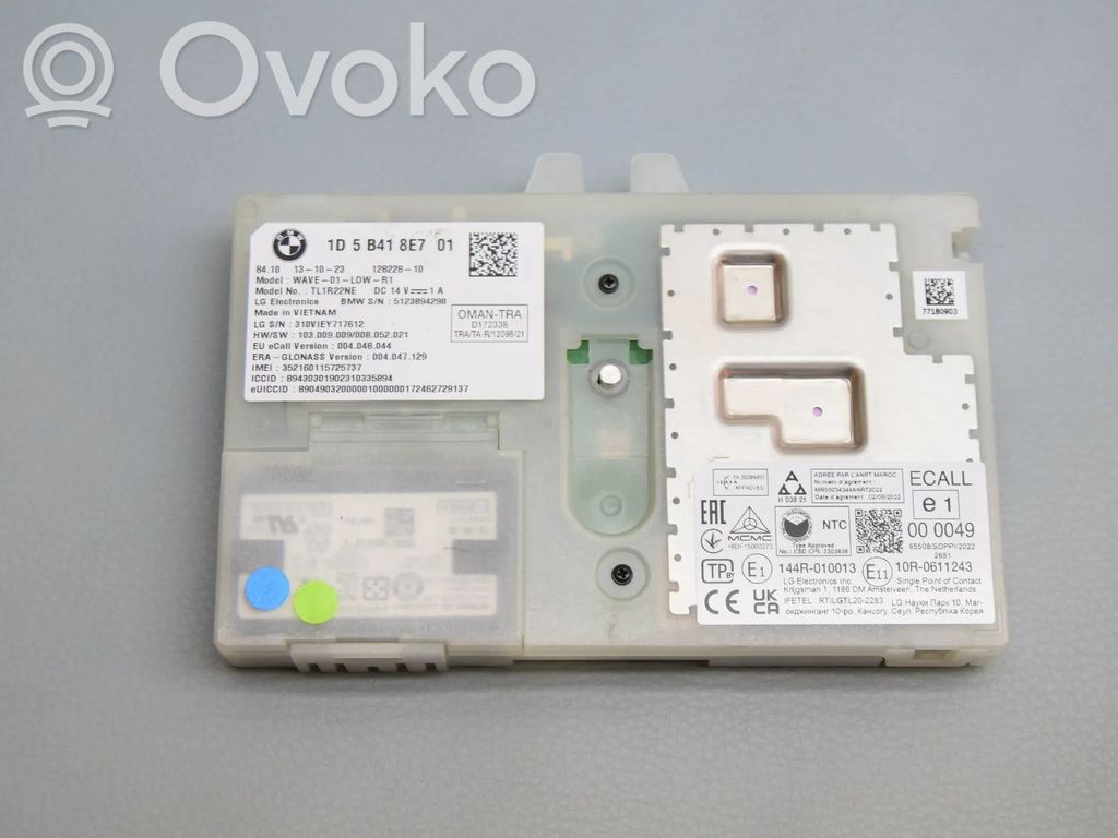 BMW X1 U11 Bluetooth control unit module 