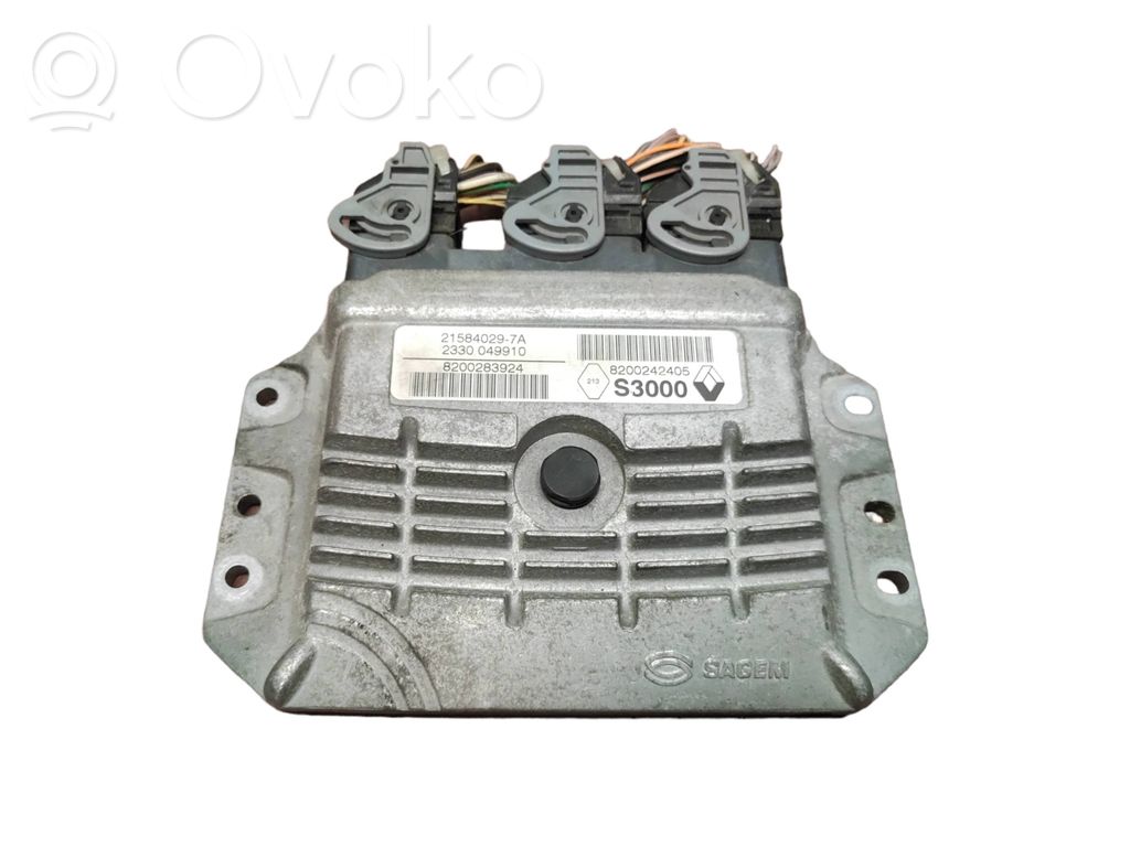 Renault Megane II Engine control unit/module 