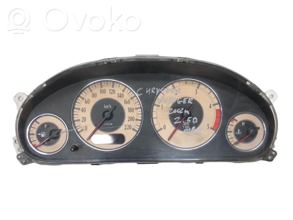 Chrysler Voyager Speedometer (instrument cluster) 